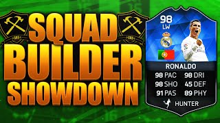 SQUAD BUILDER SHOWDOWN TOTY RONALDO FIFA 16 ULTIMATE TEAM [upl. by Akla]