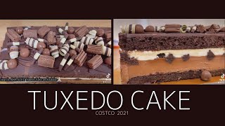 COSTCO Tuxedo Cake 2021  Must Have  COSTCO Japan [upl. by Ahseya]