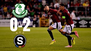 shamrock rovers vs sparta praha  02  HIGHLIGHTS  ucl qualification 202425  acsparta [upl. by Nossila]