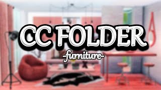 Sims 4 furniture cc folder Buy Build 2GB Google Drive Maxis Alpha functional items included [upl. by Yorgo728]