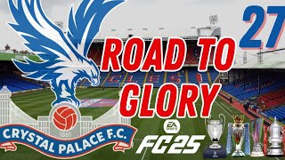 EA FC 25  Career Mode  27  Crystal Palace  Is this Kung FUTBALL TIGHTEST Premier league ever [upl. by Marthe472]