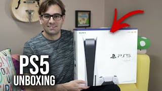 PS5  Unboxing do PlayStation 5 [upl. by Haidadej]