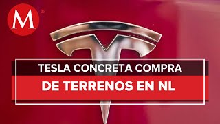 Tesla concreta adquisición de predios para Gigafactory en Santa Catarina NL [upl. by Adnawed]