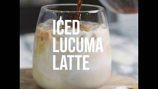 Iced Lucuma Latte [upl. by Nelyaw]