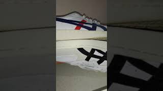 review sepatu onitsuka tiger gsm white BNIB di instagram apa sih bedanya [upl. by Abocaj]