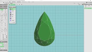 Metasequoia 4 メタセコイア４ 「ペアシェイプの宝石」を作ってみる [upl. by Orin]