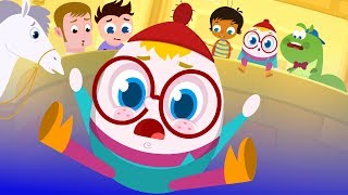 Humpty Dumpty Sat On A Wall  Nursery Rhymes  Children Song  Preebeez [upl. by Dralliw]