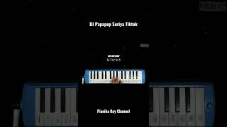 Cover Pianika DJ Papapep Suriya X Tocana Pista Tiktok Viral  shorts [upl. by Eicats]