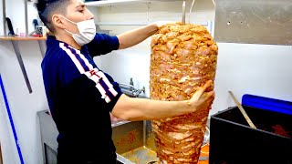 120kg of Chicken for Shawarma  Doner Kebab in Japan [upl. by Brewer]