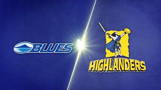 Blues vs Highlanders  Extended Match Highlights [upl. by Ahsemak380]