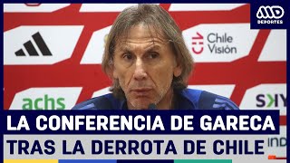 Conferencia completa de Ricardo Gareca tras derrota de Chile ante Bolivia por 21 [upl. by Assiroc945]