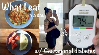 What I eat in a day with gestational diabetes [upl. by Seyler]