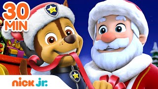 PAW Patrol Pups Save Christmas 🎁 w Rocky Rubble amp Marshall  Nick Jr [upl. by Akoyin115]