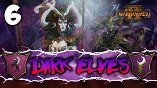 THE TORTURED ORACLE  Total War Warhammer 2  Dark Elves Coop Campaign w Lionheartx10 6 [upl. by Nalon]