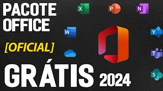 COMO BAIXAR E INSTALAR O MICROSOFT OFFICE GRÁTIS OFICIAL COMPLETO 2024 [upl. by Thorstein]