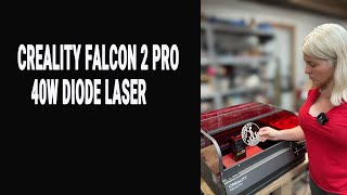 Creality Falcon 2 Pro Diode Laser review [upl. by Millie]