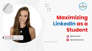 How Job seekers can optimise their LinkedIn  ISCANET Podcast with Shona [upl. by Gnok]