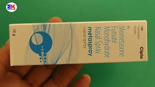 Metaspray Nasal Spray  Mometasone Furoate Nasal Spray  Metaspray Nasal Spray Uses Benefit Dosage [upl. by Ojadnama65]