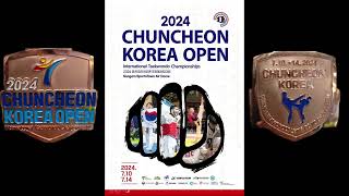 Chuncheon Korea Open International Taekwondo Championship 2024  Kyorugi  Velove Ennio Gunawan [upl. by Tracey]