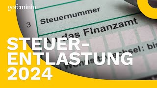 Steuerentlastung 2024 Das ändert sich für Arbeitnehmer und Selbstständige [upl. by Marella664]