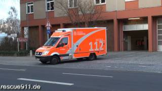 Feuerwehr  Rettungsdienst Berlin FW Wittenau [upl. by Ringo]