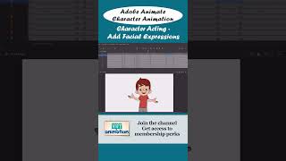 Adobe Animate Character Animation Acting Add Facial Expressions adobeanimate animation [upl. by Anirbed]