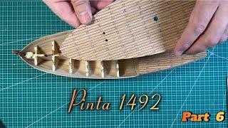 Pinta 1492 Planking The 2st Deck Part 6 [upl. by Anila]