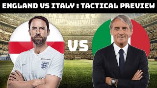 Tactical Analysis  England vs Italy  Southgate vs Mancini  Euro 2020 [upl. by Ultan]