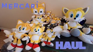 HUGE Mercari Haul Tails Unboxing Toy Network and Jazwares Tails [upl. by Donielle]