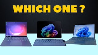 Surface Laptop 7 vs Surface Pro 9 vs Surface Pro 11  A Detailed Comparison [upl. by Ahtiek284]