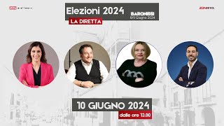 Elezioni Baronissi 2024  La Diretta dello Spoglio [upl. by Nesyla]