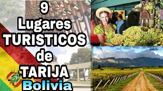 9 lugares TURISTICOS de TARIJA  Bolivia [upl. by Meek]