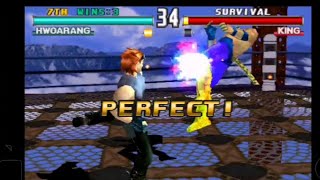 Survival Mode amp Force Mode in tekken3 [upl. by Swen]