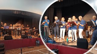 Maldon Ukulele Group performs Take Your Mama by the Scissor Sisters  Maldon Nub News [upl. by Rosabelle783]