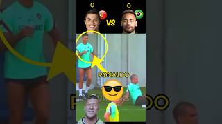 Ronaldo VS Neymar Prank Battle Fooball ronaldovsneymar neymar football [upl. by Adaminah]