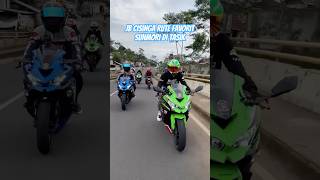 Kawasaki ninja zx25r tasikmalaya diary jb cisinga sunmori paling asik pokonamah wellll [upl. by Eidorb]