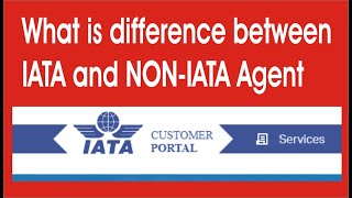 What is Difference between IATA Agency and NonIATA Agency Which earns more [upl. by Ynnob41]