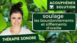 Acouphènes solution Soulage les bourdonnements et sifflements doreille [upl. by Phila579]