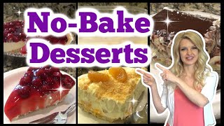 NO BAKE DESSERTS  CHEAP Summertime DESSERT Recipes  CHEAP NOBAKE Desserts on a BUDGET [upl. by Carlin]