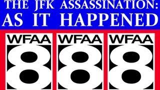 JFKS ASSASSINATION WFAATV COVERAGE PART 2 [upl. by Vinn449]