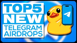 Top 5 New Telegram Airdrops to Join [upl. by Kama232]