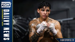 Ryan Garcia Return Fight Update Belal Muhammad Is Out Gervonta Davis Announcement [upl. by Martita50]