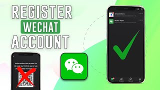 How To Register Wechat Account [upl. by Ynnad]