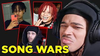 SONG WARS ft Trippie Redd Lazer Dim Jace amp Summrs [upl. by Dewitt]