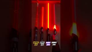 Comparing 4 Darth Vader Lightsabers [upl. by Araic756]