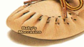 Moccasins Canada  How Indian Leather Moccasins are made [upl. by Nnateragram]