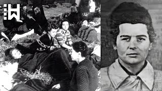 Execution of cruel female Nazi guard who whipped old women amp children amp then killed themElsa Ehrich [upl. by Frederica913]