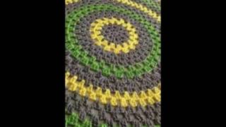 Alfombras tejidas en crochet con trapillo [upl. by Nylirac58]