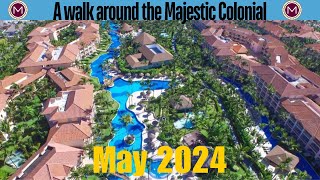 Majestic Elegance Punta Cana A walk to Majestic Colonial [upl. by Beekman]