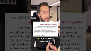 Un policier ou un gendarme peutil refuser de prendre votre plainte  policier droit penale [upl. by Luhe]